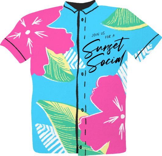 Floral Shirts Only - Summer Party Invitation by Paperless Post