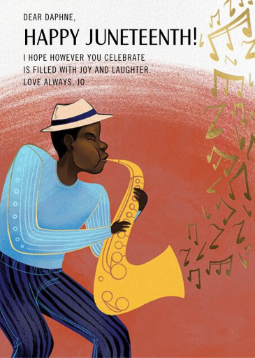 Tunes - Juneteenth Invitation by Paperless Post