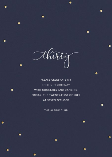 Milestone Dots - Birthday Invitation by Sugar Paper