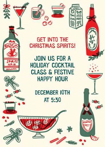 That's the Spirit - Holiday Party Invitation by Hello!Lucky