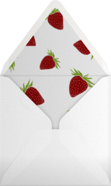 Strawberries (Square) - Paperless Post Envelope