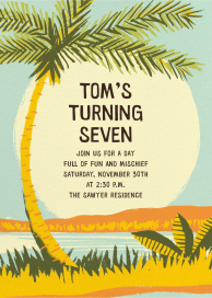 Seaside Sunrise - Birthday Invitation by Paperless Post