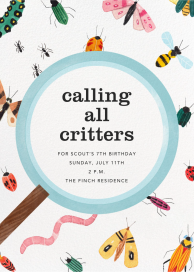 Insect Inspector - Birthday Invitation by Paperless Post
