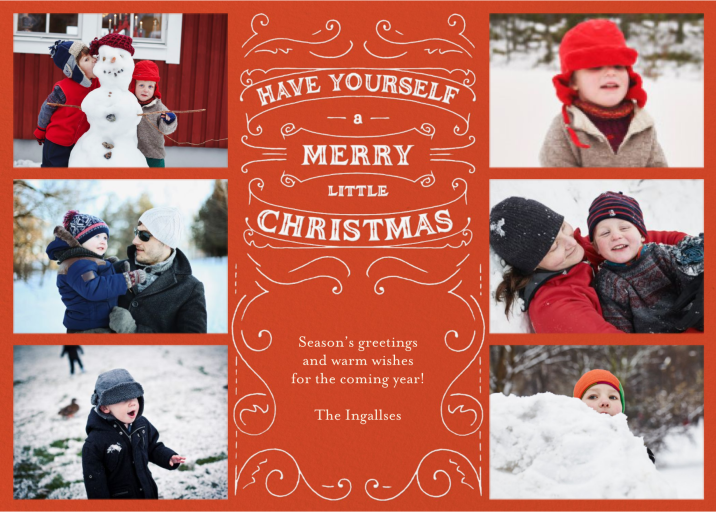 Christmas Chronicle - Greeting Card by Paperless Post