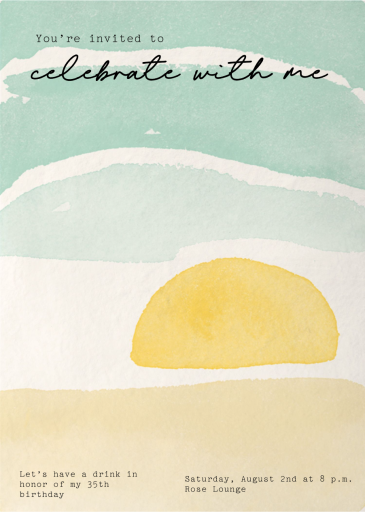 Paint the Sky - Invitation by Paperless Post