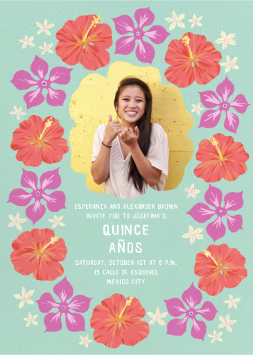 Ala Moana (Photo) - Quinceañera Invitation by Paperless Post