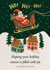 Christmas Delivery - Christmas Card by Rifle Paper Co.