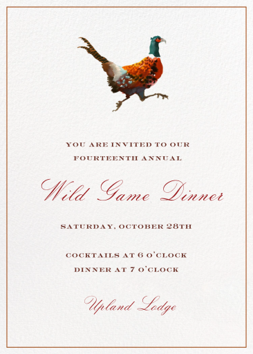 Free Bird (Inslee Fariss) - Invitation by Dogwood Hill