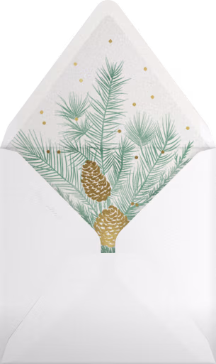 Holiday Partridge - Paperless Post Envelope