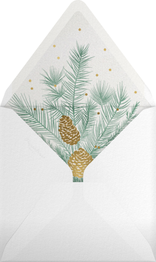 Holiday Partridge - Paperless Post Envelope