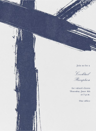 Gesso I - Dining & Drinks Invitation by Paperless Post