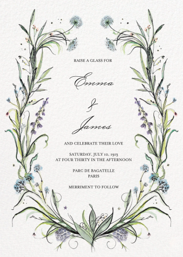 Flowering Branch - Invitation by Kirby x Art