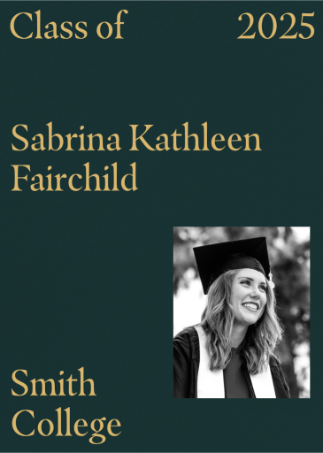 Happy Spaces - Graduation Announcement by Goods Gang