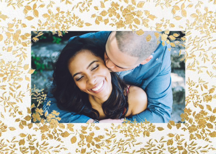 Richmond Park (Photo Save the Date) by Oscar de la Renta