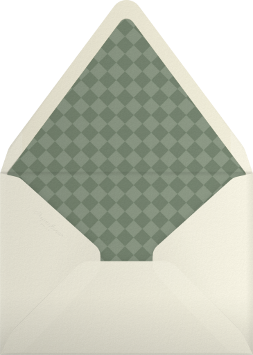 Ornate Embossed Frame - Paperless Post Envelope