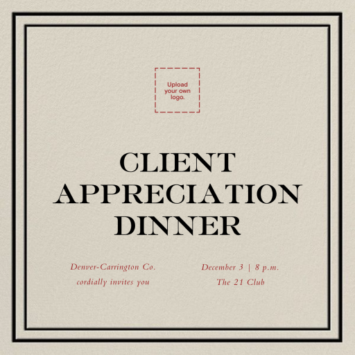 Rue - Appreciation Event Invitation by Paperless Post