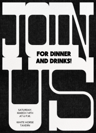 Frosted Font by Paperless Post