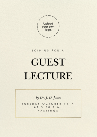 Levant - Seminar Invitation by Paperless Post