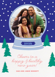 Snow Bubble - New Year's Card by Cheree Berry Paper & Design
