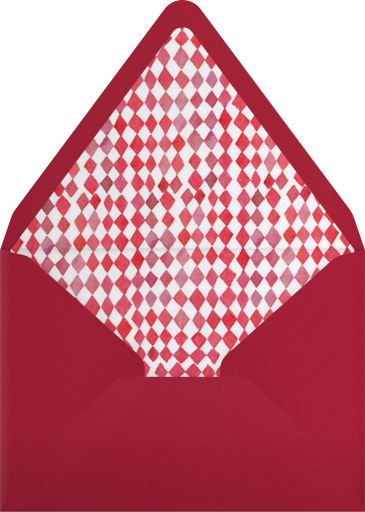 Colorful Tassels Invitation Envelope