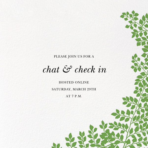 Fern II by Paperless Post