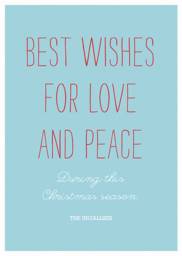 Wonderful Holiday - Holiday Card by Paperless Post