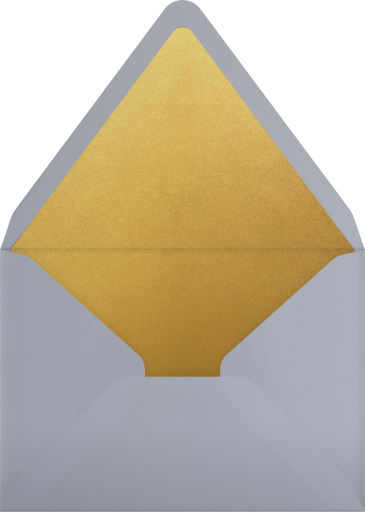 Minimalist Arch Wedding Invitation Envelope