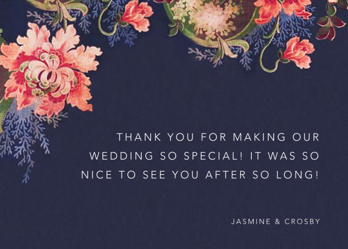 Rose Floral Ikat (Stationery) - Stationery by Oscar de la Renta