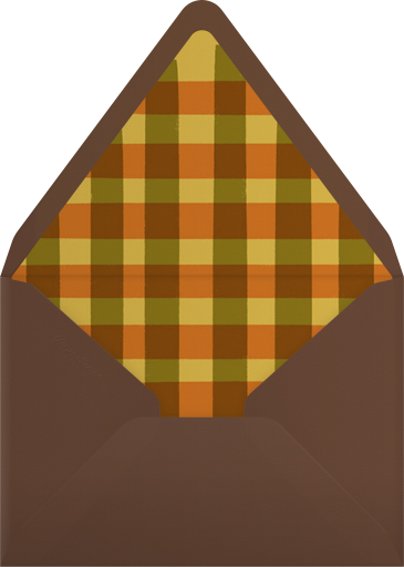 Burnt Caramel (Tall) - Paperless Post Envelope