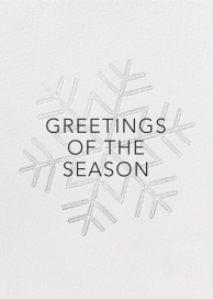 Snowlines - Holiday Card by Paperless Post