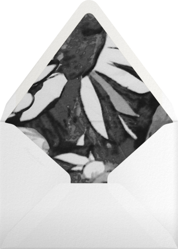 Watercolor Floral - Oscar de la Renta Envelope