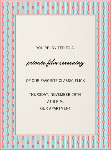 French Scarf - Party Invitation by Paperless Post
