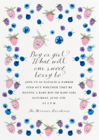 Berry Sweet - Gender Reveal Invitation by Paperless Post