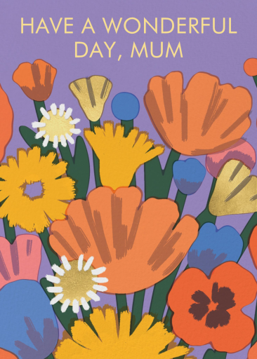 Wildflower Bouquet (Elena Boils) - Mother's Day Card by Wrap