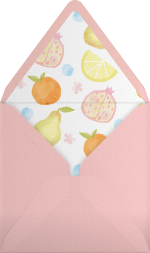 Sweet Fruit - Paperless Post Envelope