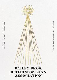 Dazzling Tree - Business Holiday Card by Paperless Post