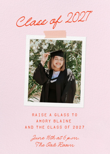 Memory Board - Graduation Party Invitation by Paperless Post