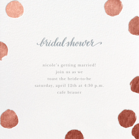 Big Dot Bridal - Invitation by Sugar Paper