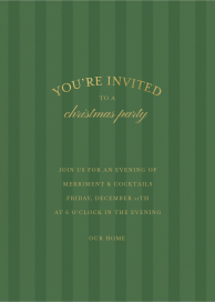 Merry Stripes - Invitation by Sugar Paper