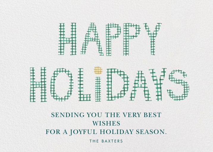 Holiday Wrap by Linda and Harriett