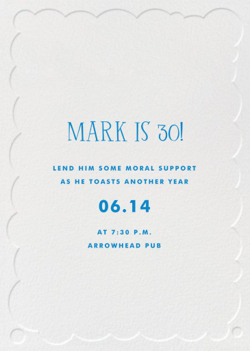 Confetti Letters - Birthday Invitation by Paperless Post - Back