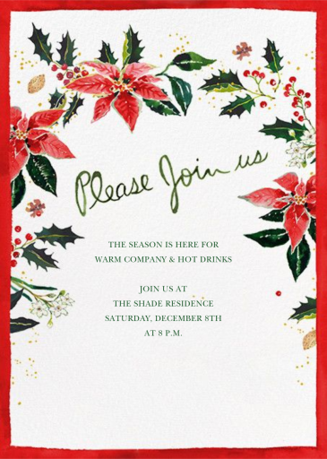 Holiday Harvest - Party Invitation by Happy Menocal