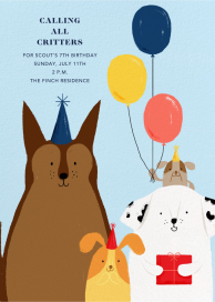 Kennel Club - Birthday Invitation by Paperless Post
