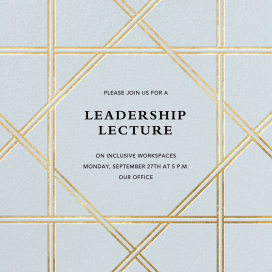 Southampton (New) - Conference Invitation by Jonathan Adler