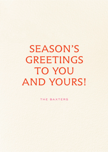 Just for Fun Photo - Holiday Card by Paperless Post - Back