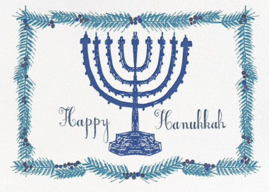Light and Bright - Hanukkah Card by Mr. Boddington's Studio