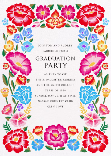 De Colores - Graduation Party Invitation by Paperless Post
