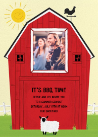 Barn Raising - BBQ Invitation by Paperless Post