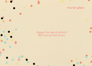 Confetti Circles (Stationery) - Stationery by Ashley G