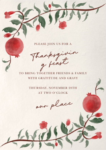 Rimon - Greeting Card by Paperless Post